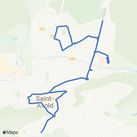 Transavold Navette Médicale map