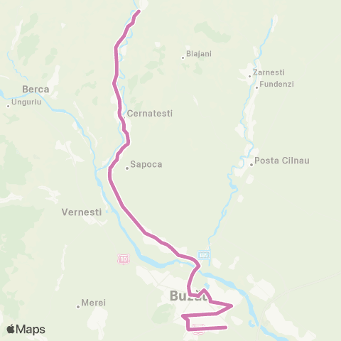 Trans Bus Buzău Apcarom 2 - Zona Industriala - Brosteni - Fulga map