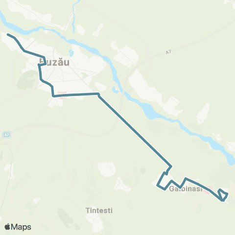 Trans Bus Buzău Comat - Zona Industriala - Bentu map