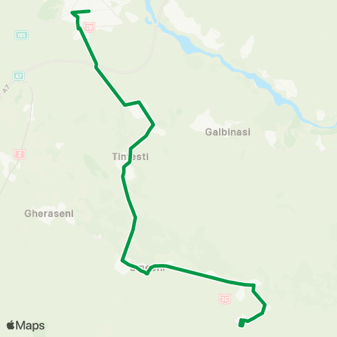 Trans Bus Buzău Gara Tohaneni - Dragaica - Maxenu - Caltuna map