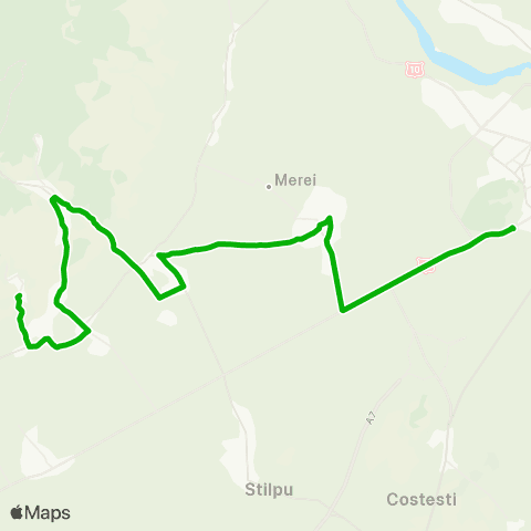 Trans Bus Buzău C.I.T. Buzau - Merei - Ograzi - Nenciulesti map