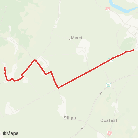 Trans Bus Buzău C.I.T. Buzau - Nenciulesti map