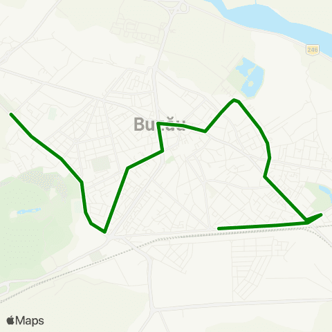 Trans Bus Buzău Gara C.F.R. - Bazar - Micro14 map