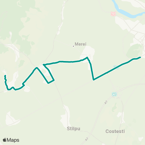 Trans Bus Buzău C.I.T Buzau - Nenciulesti map