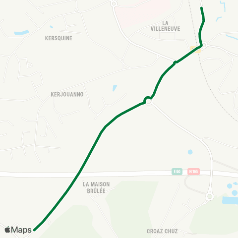TBK Navette (Ex DAME et A) map