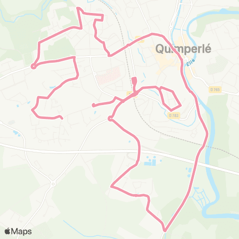 TBK Cicruit Quimperlé (Ex Q2) map