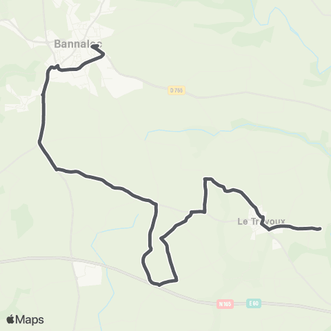 TBK Collège Bannalec (Ex B8) map