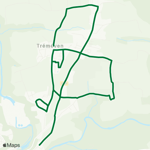 TBK École Tréméven (Ex T1) map