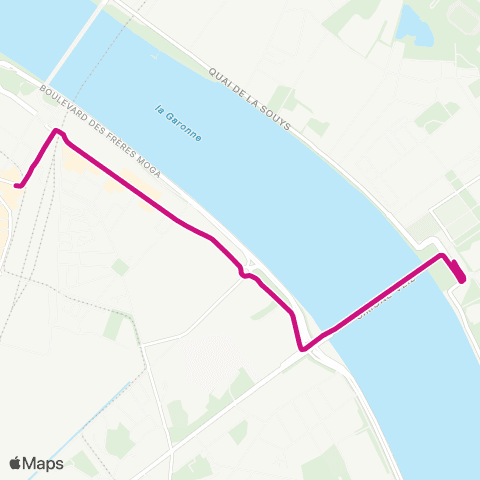 TBM Navette Arena map