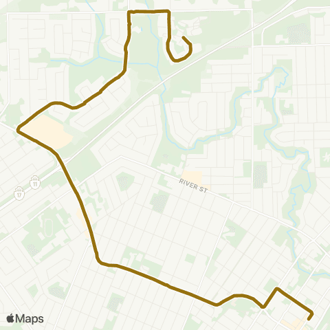 Thunder Bay Transit County Park map