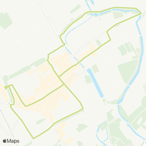 TCAT Coeur de Troyes map