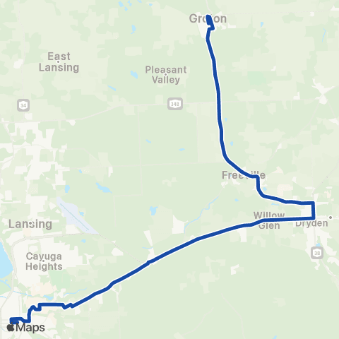TCAT TC3 - Varna - Cornell - Commons map
