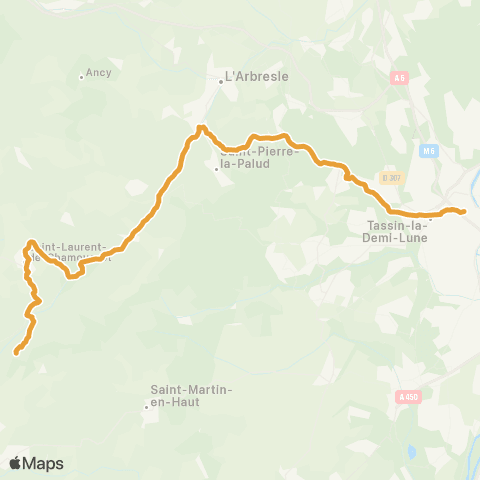 TCL Centre médical - Gorge-de-Loup map