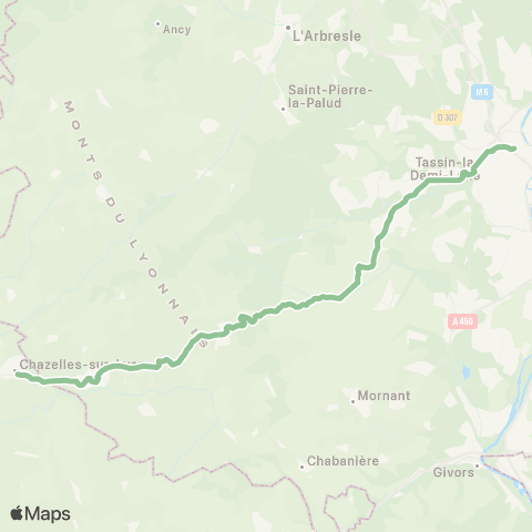 TCL Avenue du 11 novembre - Gorge-de-Loup map