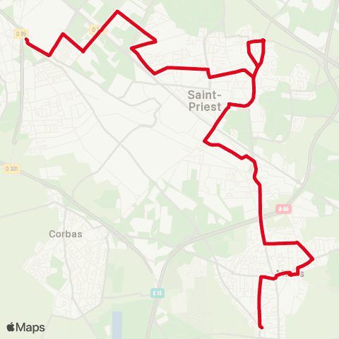 TCL Gare de Vénissieux - Mions Jules Vallès map