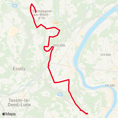 TCL Saint-Just - Champagne Écoles map