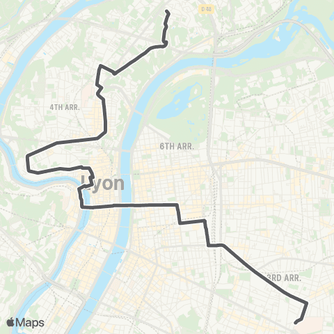TCL Grange blanche - Montessuy map