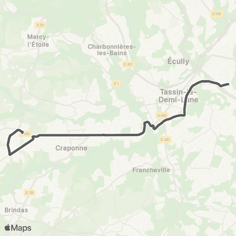TCL Gorge de Loup - Gymnase e. Catalon map