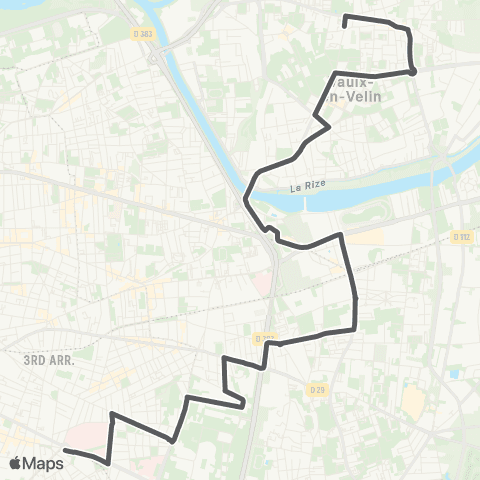 TCL Grange blanche - Vaulx Résistance map