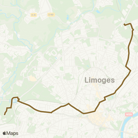 TCL Mal juin <> Pôle la Bastide map