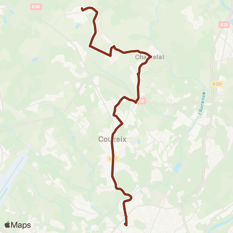 TCL Montjovis <> Chaptelat le Theillol map