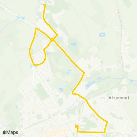 TEC Brabant Wallon Nivelles - Portes de l'Europe map