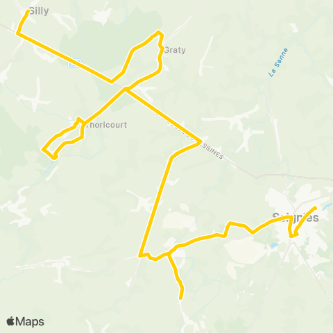 TEC Hainaut Soignies - Silly map