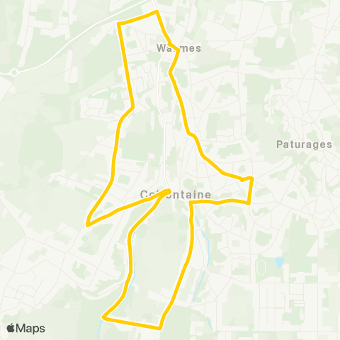 TEC Hainaut Circuits du Borinage (Wasmes, Warquignies,...) map