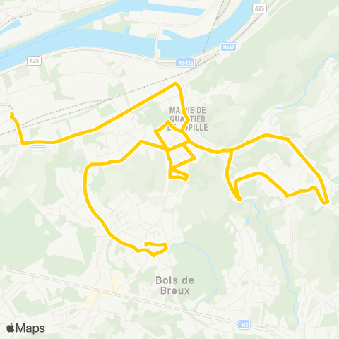 TEC Liège - Verviers Bressoux - Jupille - les Piétresses - les Bruyères map