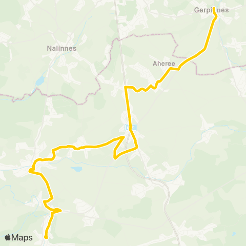 TEC Namur-Luxembourg Walcourt - Somzée - Gerpinnes map