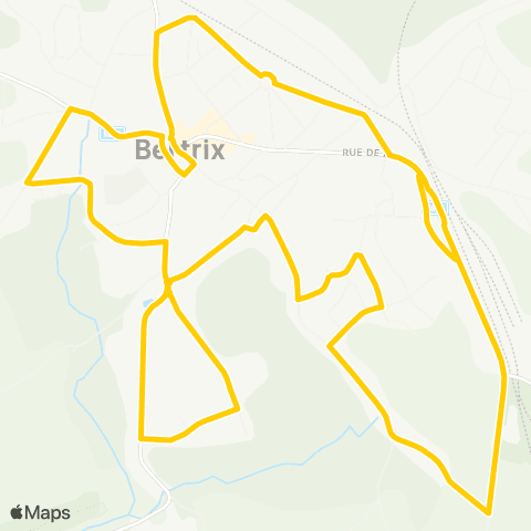 TEC Namur-Luxembourg Circuit Scolaire de Bertrix (École Spéciale) map