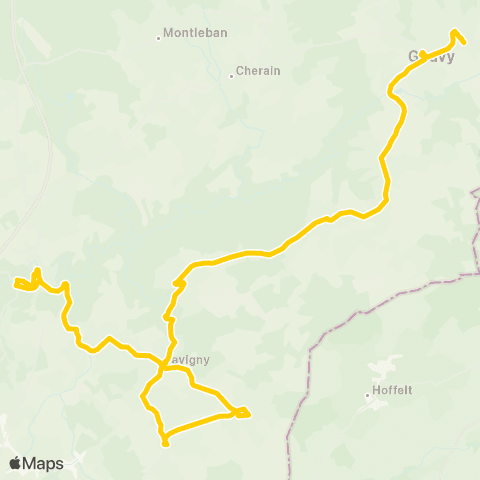 TEC Namur-Luxembourg Gouvy - Limerlé - Houffalize map