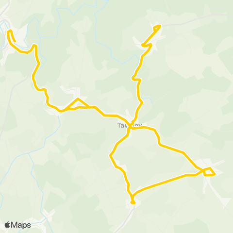 TEC Namur-Luxembourg Vissoule - Tavigny - Houffalize map