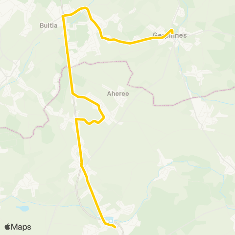 TEC Namur-Luxembourg Gerpinnes - Laneffe map