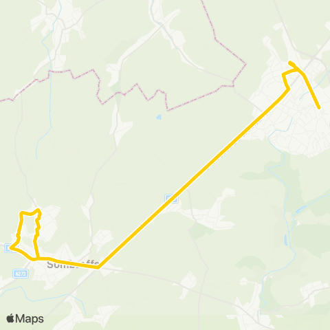 TEC Namur-Luxembourg Gembloux - Sombreffe map