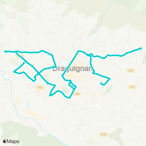 TEDbus L02 - Micocoulier - Place de la Paix map