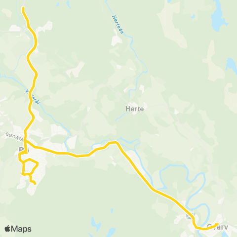 Farte Bø-Folkestad-Nordbø-Breisås map