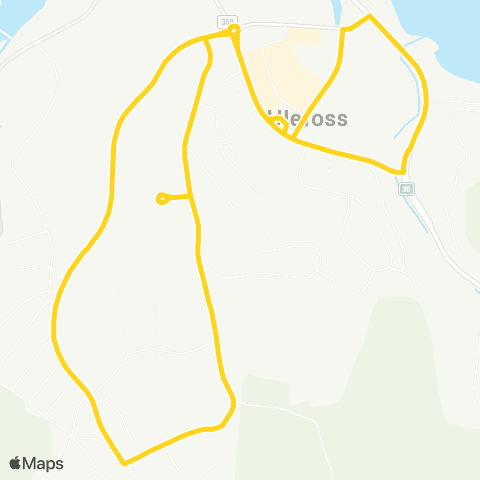 Farte Ulefoss-Berget map