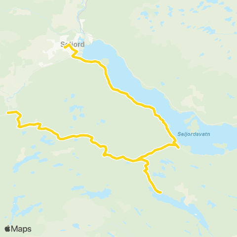 Farte Seljord-Seljordsheii-Åsgrend map