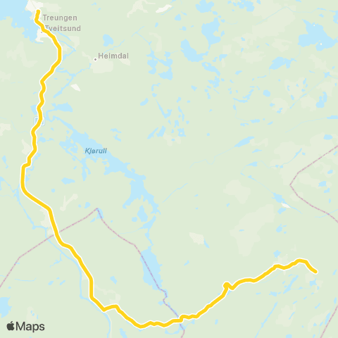 Farte Felle-Treungen map