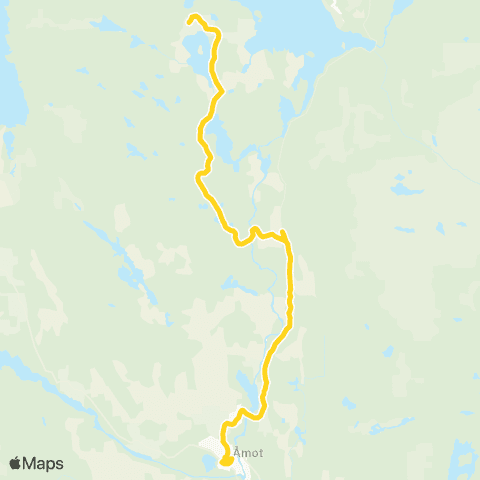 Farte Kostveit-Åmot map