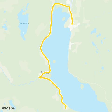 Farte Breivik-Fyresdal map