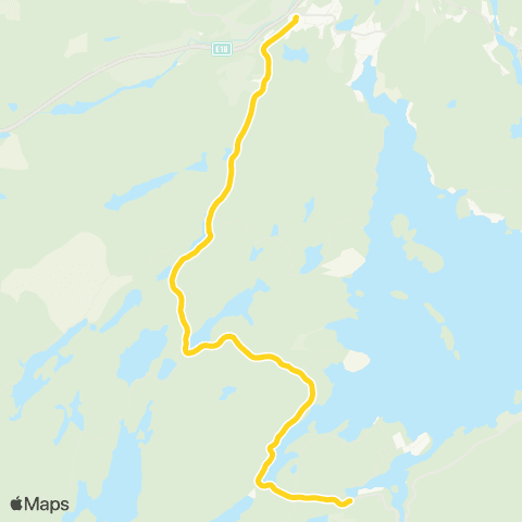 Farte Kragerø-KJølebrønd map