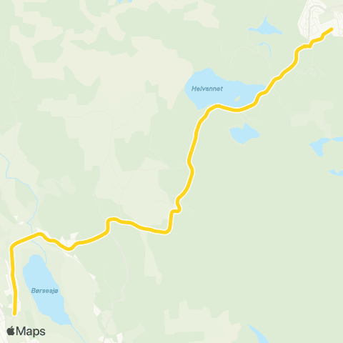 Farte Kikkut-Gjeråen / Mæla-Åfoss map