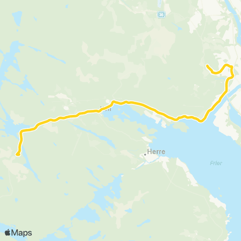 Farte Kilebygda-Voll-Porsgrunn map