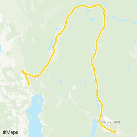 Farte Porsgrunn - Langangen map
