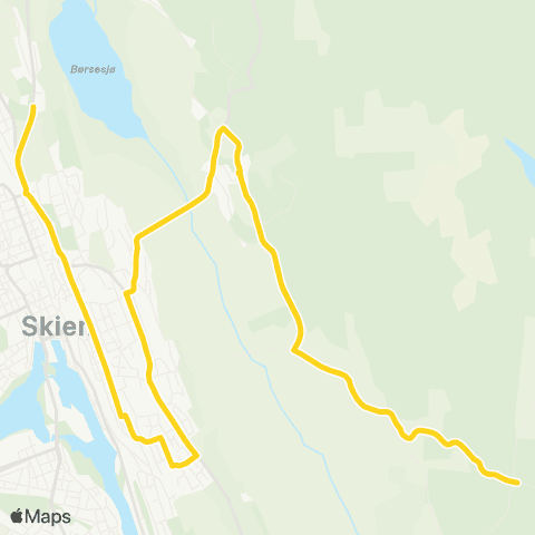 Farte Ryggen-Sneltvedt-Gjerpen map