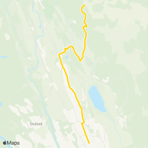 Farte Fjelldalen-Skien map
