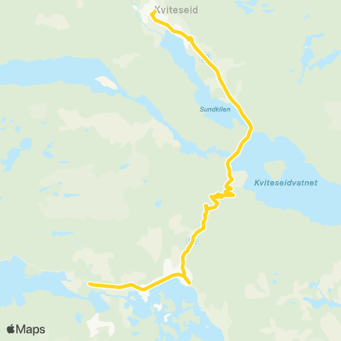 Farte Skree-Vrådal-Kviteseid map