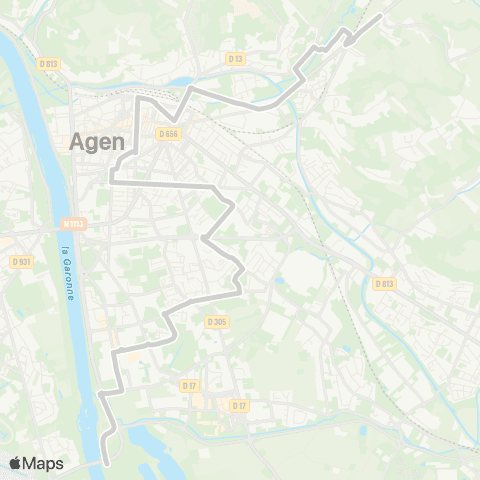 Tempo Dimanche matin map